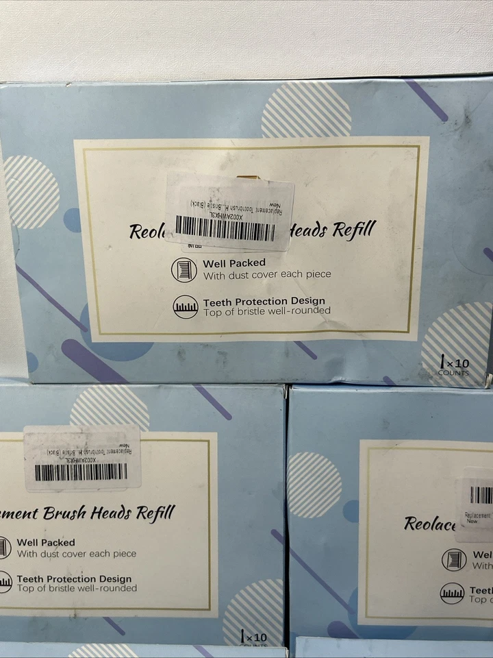 7 cajas de 10 cabezales de cepillo de dientes sónico de repuesto  Foto 4 de 4