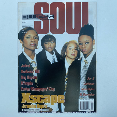 BLUES & SOUL Magazine-Issue # 694 - XSCAPE / JODECI / BUSHWICK BILL / D'ANGELO