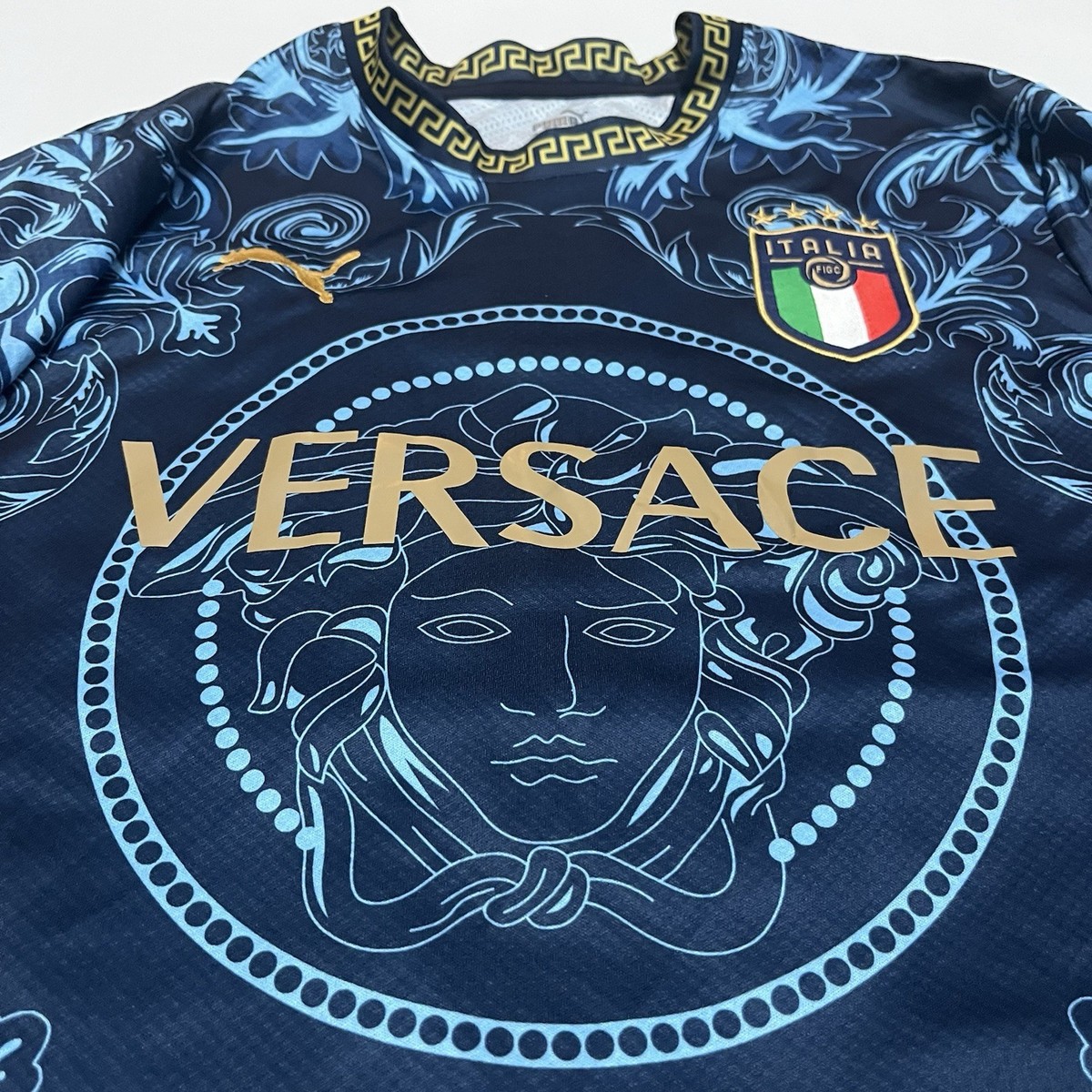 最後の　versace×PUMA コラボユニフォーム　サイズXL 最後の versace×PUMA コラボユニフォーム サイズXL プーマ