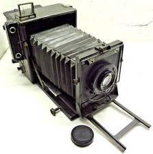 Folmer Graflex Speed Graphic Camera Curtain Aperture Kalart Range Finder