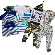 Boys 12-18M Summer Outfits  Pjs 9 PCs Bundle Children  s Place, Etc