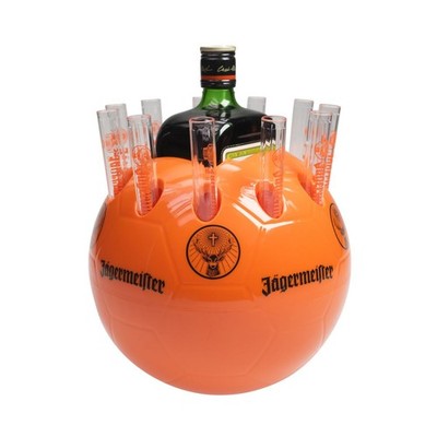 Jägermeister Flaschenkühler Fußball Tooterhalter Shots Kurze Präsentierer