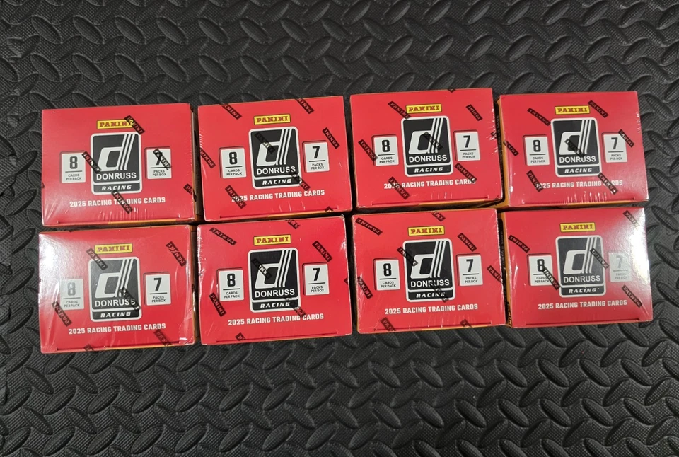 2025 Panini Donruss Racing Trading Cards (8) Blaster Boxes NEW FACTORY SEALED - Image 2 of 3