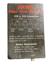 AK168 Digital Video Stabilizer Vintage VCR Video Signal Conditioner RCA