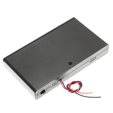 2 Set 8 x AA Thicken Battery Holder Base Box with ON/Off Switch and 2Pcs 8 AA