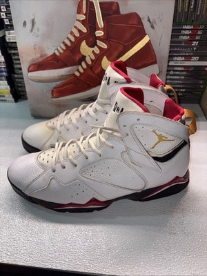 Size 13 - Jordan 7 Retro 2022 Cardinal 2022 Preowned With No Box. Fast Ship