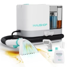 HAUSHOF Portable Carpet Spot and Upholstery Cleaner Machine for Rug Car Seats US