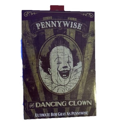 NECA Ultimate Bob Gray as Pennywise The Dancing Clown Welcome To Derry In Hand