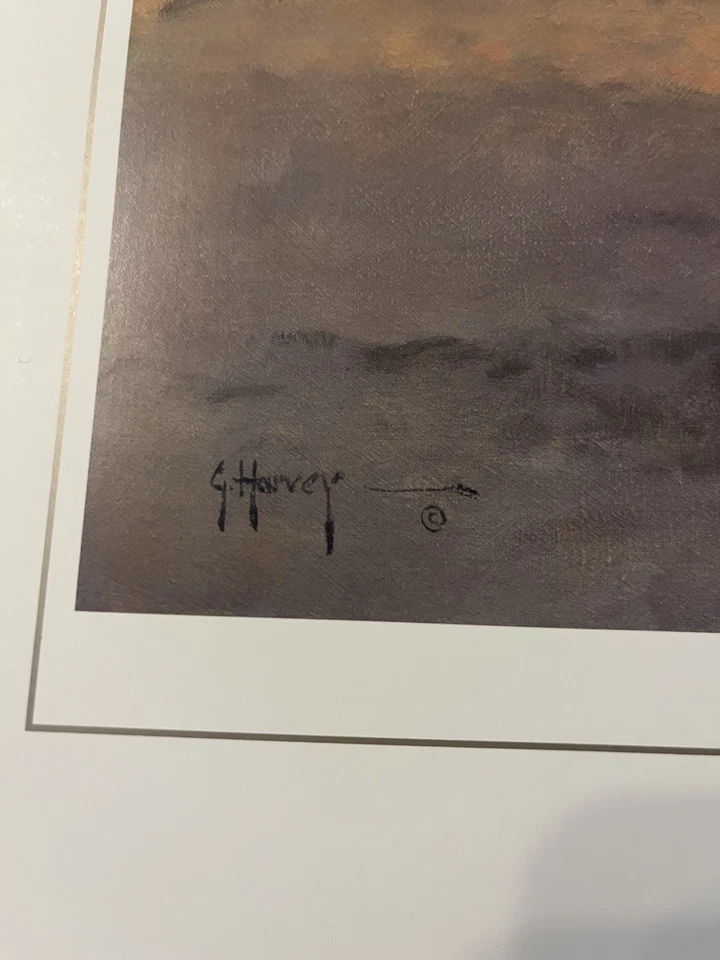 "Village Carolers" por G. Harvey Firmado Edición Limitada 3272  Foto 4 de 4