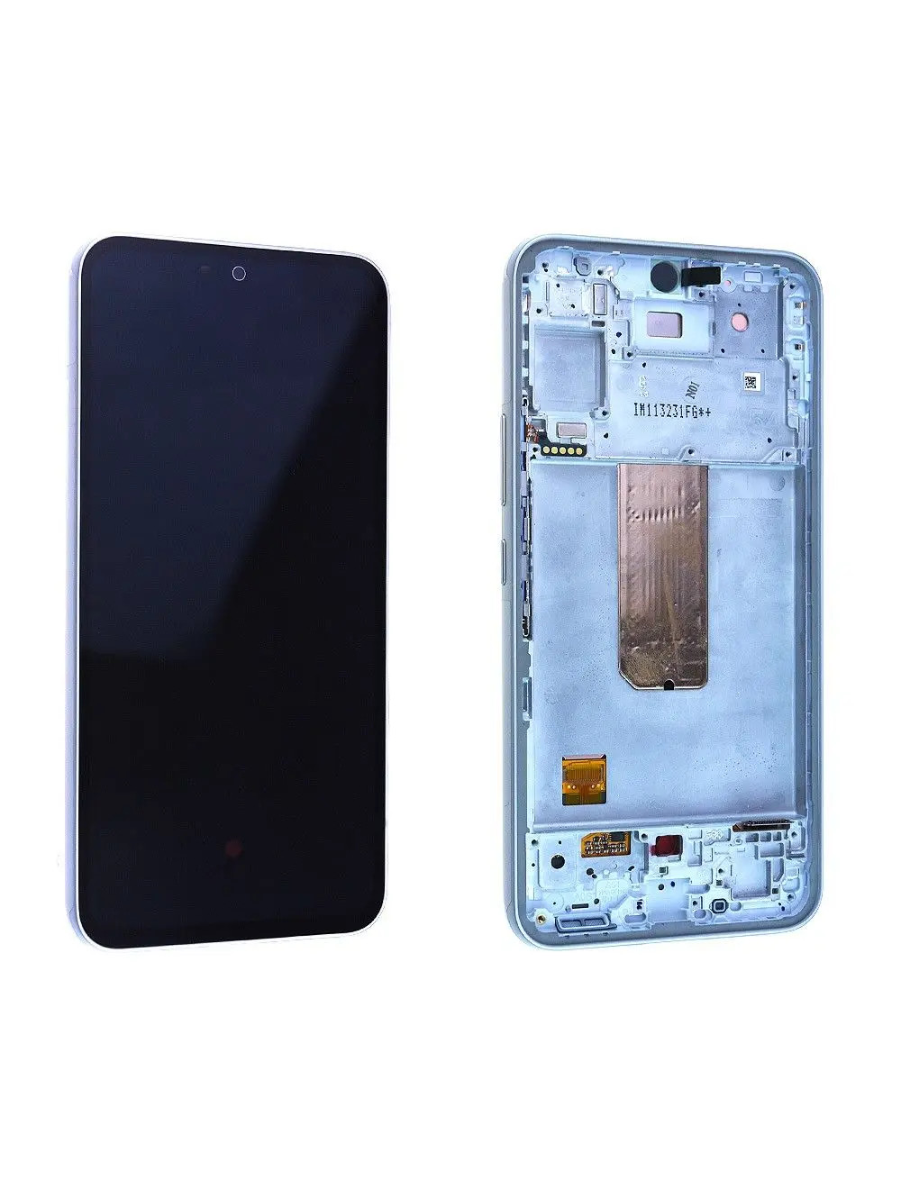 Écran Samsung Galaxy A54 5G A546B Blanc avec Châssis pour Remplacement Tactile