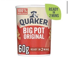 Image of Quaker Oat So Simple Original Porridge Big Pot 60g