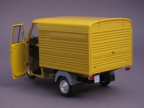 1/18 Mitica Piaggio Ape P501 - geschlossener Transporter - 1979 - gelb -204002-D - 第 4/6 張圖片