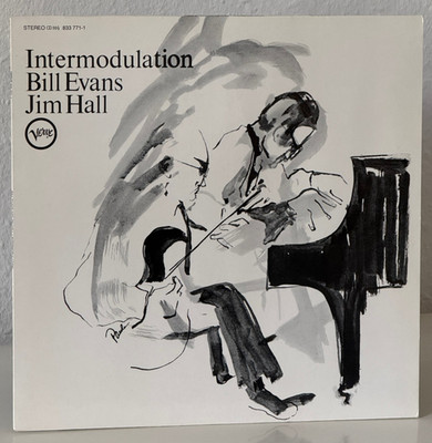LP * BILL EVANS / JIM HALL - Intermodulation * VERVE 197? 198?  NL * near mint