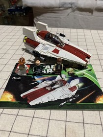 Lego Star Wars 75003 A-wing Stsrfighter Used Missing 1 Piece With Manual /No Box