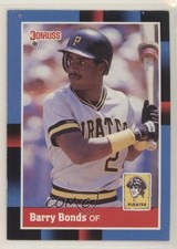 1988 Donruss Barry Bonds (Solid Blue Upper Left Corner) #326 y0i