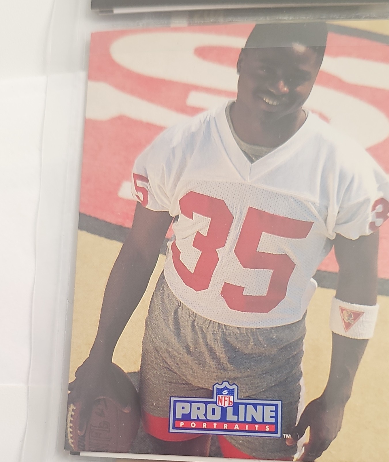 1991 Pro Line Portraits - Autographs Dexter Carter (AU)