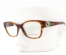 Bvlgari Eyeglasses BV4074B 5268 Glasses Brown Tortoise 51-16-135 No Case
