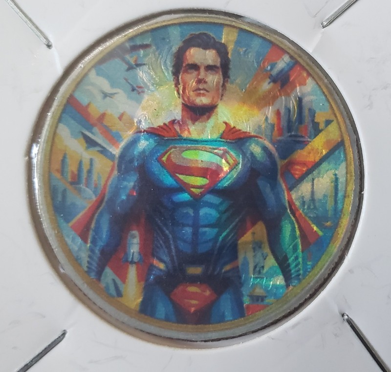 Superman 1 Kennedy Half Dollar