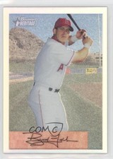 2002 Bowman Heritage Chrome Refractors 73/350 Brad Fullmer #34BHC 0x8t