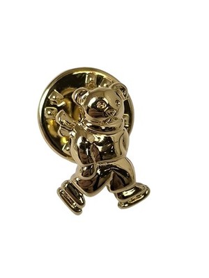 BALLOU REG D Brosche Damen goldfarben Elegant