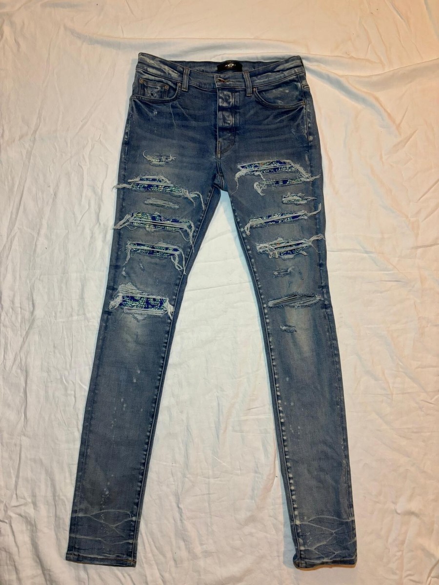 【関税&送料込】Amiri Denim Jeans AMIRI - AMIRI LOUNGE SKINNY JEAN denim pants | cherry online