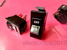 2pcs High Inrush ON-OFF Rocker Switch, SPST, 22A/16A, 125/250VAC, 1HP, 12V,14VDC