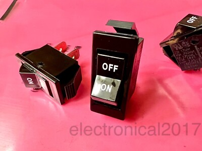 #ad 2pcs High Inrush ON OFF Rocker Switch SPST 22A 16A 125 250VAC 1HP 12V14VDC $3.79