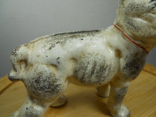De colección Departamento 56 Bulldog Francés Perro Hierro Fundido Moneda Hucha Decoración Retro - Imagen 17 de 19