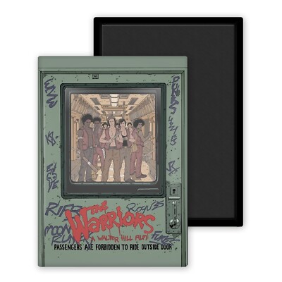 The Warriors 1979 Version 8 Filmplakat Kino - Magnet 54x78mm