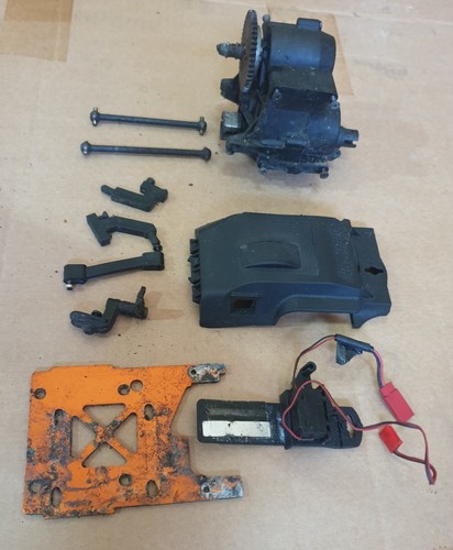 Hpi Savage 1/8 gruppo cambio / trasmissione centrale corona in acciaio ecc.... - Foto 5 di 5