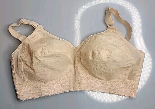 PLAYTEX 18 Hour Sensational Support Bra Size 36D Beige 0020/0027/2700 Wireless