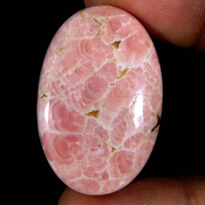 70.15Cts. Natural Excellent Red Rhodochrosite Oval Cabochon Loose Gemstone