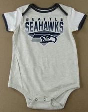Seattle Seahawks NFL Outerstuff 2 Piece Infant Bodysuit Set