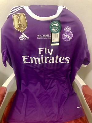 RONALDO #7 CHAMPIONS LEAGUE FINAL MATCH JERSEY (CARDIFF 2017