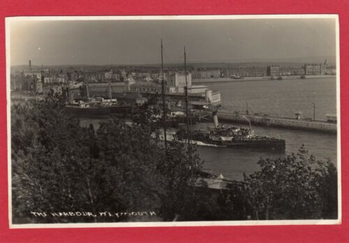 Harbour Weymouth Paddle Steamer RP pc 1930  Seward AR207 - Picture 1 of 2