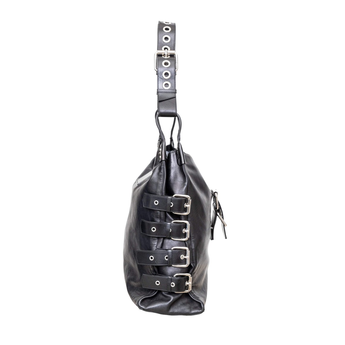 Dolce & Gabbana '00s Vintage Buckled Shoulder Bag | Luxury