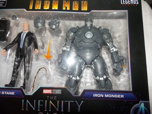 Juego Marvel Legends/Studio's 2021, Infinity Saga, Obadiah Stane y Iron Monger - Imagen 2 de 5