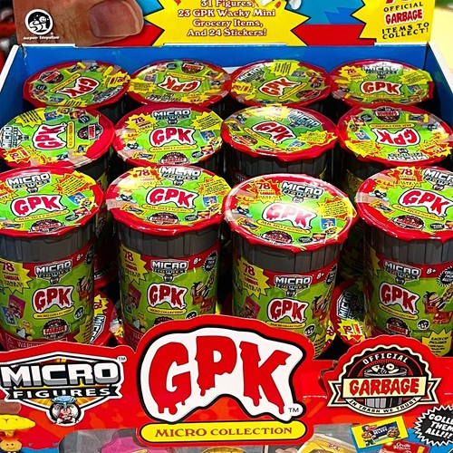 GARBAGE PAIL KIDS Micro Figures Series 1 Sealed Box 24 Cans Brand New Case GPK - Picture 4 of 13