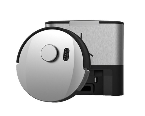 SwitchBot S10 Floor Cleaning Robot, Dual Station, Wet/Dry- White