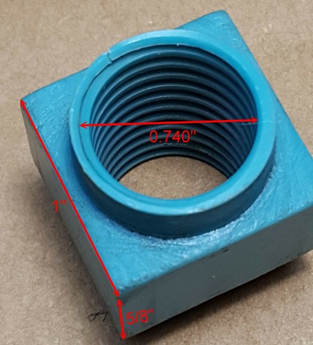 Tornillo de plomo de 30"" golpe de viaje hilo de 3/4"". - Imagen 4 de 12