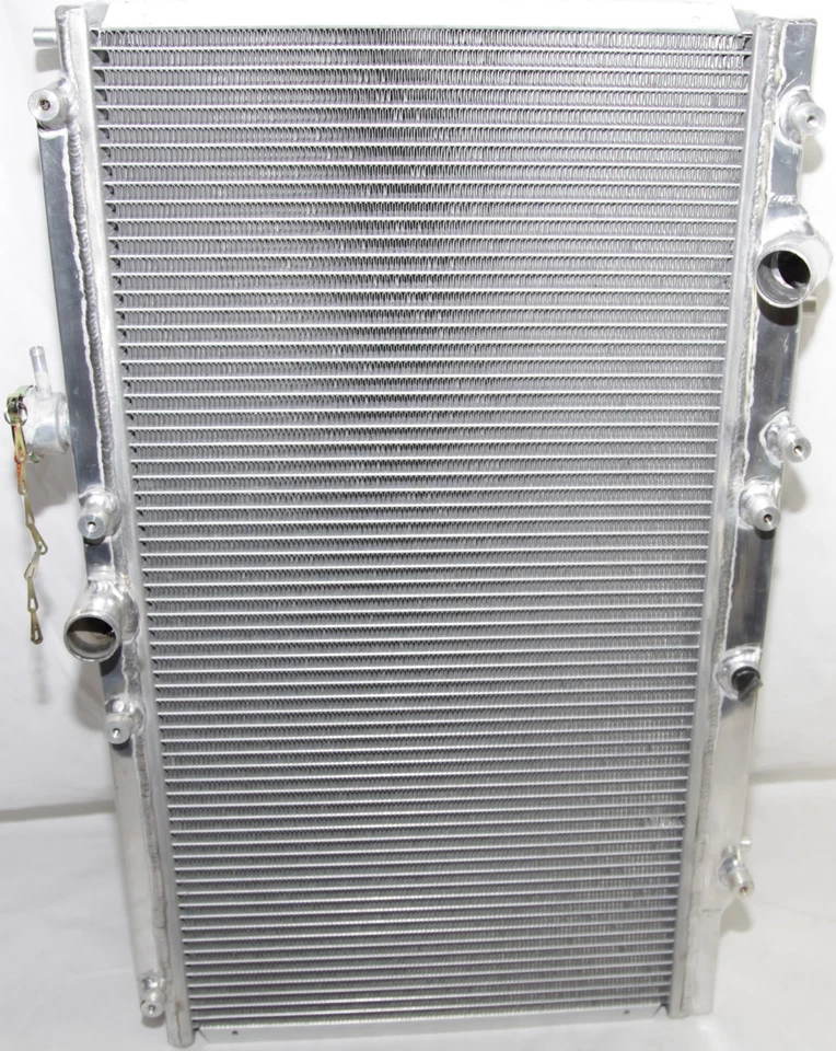Radiador de carreras de alto rendimiento de 2" filas para 97-01 Prelude Accord Foto 3 de 4