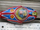 RARE ~ MF-813 Vtg 1968 FLYING BOAT ROCKET #5 ~ 4¾" Tin Toy w/ Box ~ SHIPS FREE! — photo 2