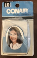 Conair Hair Nets Individually Wrapped for Your Convenience in Brown 10 ct.New