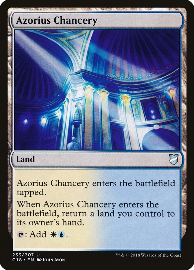 Azorius Chancery [Commander 2018] Magic MTG