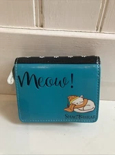 Life is Better with a Cat Small Faux Leather Wallet by ShagWear