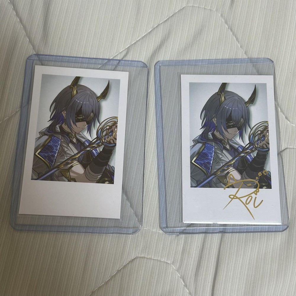 Nijisanji Instaxcard Koyanagi Row Foil Stamping