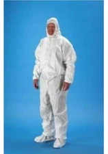 Kimberly Clark KleenGuard Cleanroom Kit, 75003, WRAP, XL COVERALLS, HOOD, BOOTS