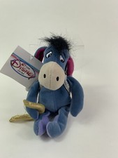 Disney Store Cupid Eeyore 9  Mini Bean Bag Plush New With Tags