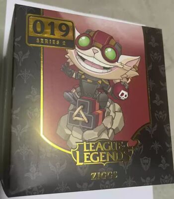 Statue Officielle Ziggs League Of Legends Par Riot Merch, échelle 1:24, Parfait état