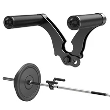 Double D Row,V Bar Landmine Handle Attachment for Barbell Bar, Handle Cable A...